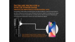 Fenix TK72R - Lanternă Tactică - 9000 Lumeni - 286 Metri