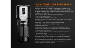 Fenix TK72R - Lanternă Tactică - 9000 Lumeni - 286 Metri