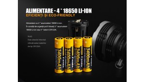 Fenix TK75 -  Ediție 2018 - Lanternă Tactică - 5100 Lumeni - 850 Metri