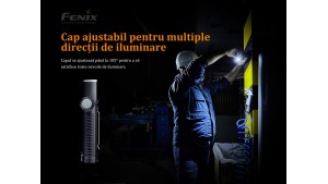 Fenix WT20R - Lanternă de lucru - 400 Lumeni - 117 Metri