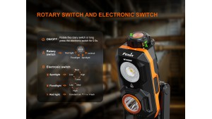 Fenix WT26RM - Lanternă de Lucru - 2500 Lumeni - 362 Metri