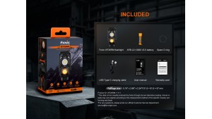 Fenix WT26RM - Lanternă de Lucru - 2500 Lumeni - 362 Metri