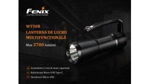 Fenix WT50R - Lanternă de lucru - multifuncțională - 3200 Lumeni - 425 Metri