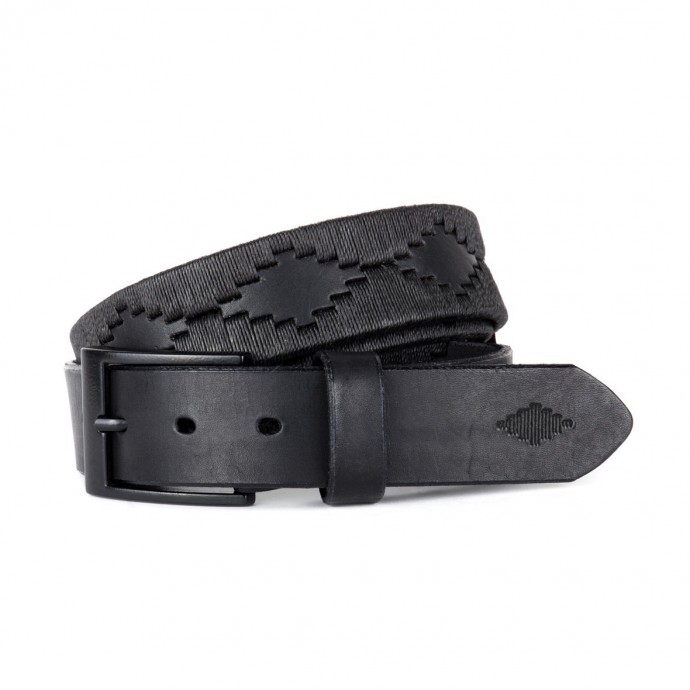Curea Polo - Pampeano - Unicoloră Black Label 100 cm
