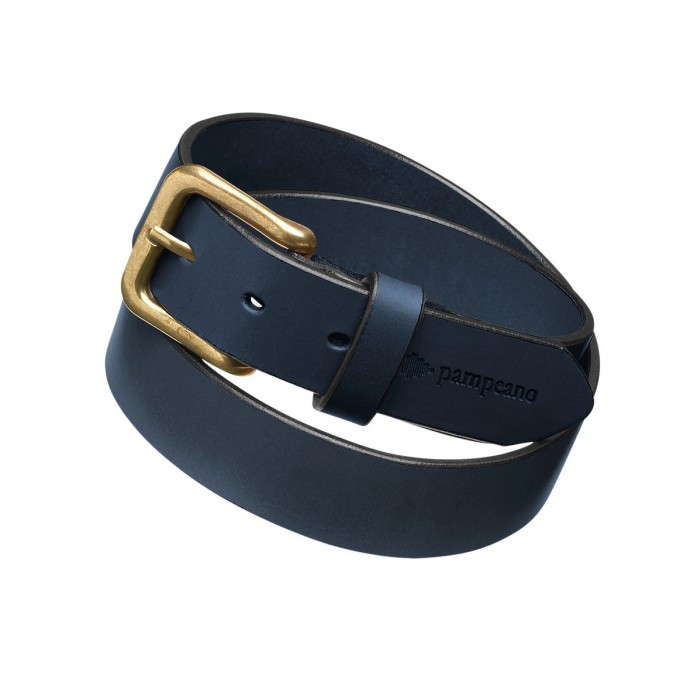 Curea Simplă - Pampeano - Navy 100 cm