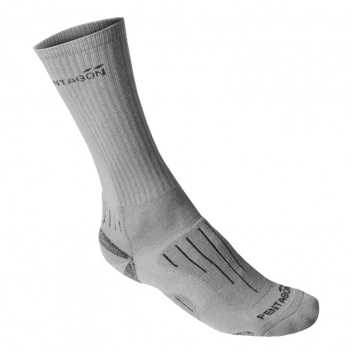 Ciorapi lungi - Coolmax - Grey - 39/42