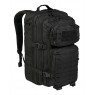 Mil-Tec Rucsac de asalt - Laser cut - Negru - Large - 36 litri