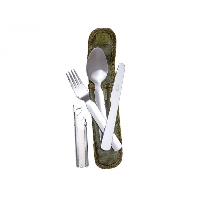 JKR - Set tacâmuri pentru camping - 4 Piese 