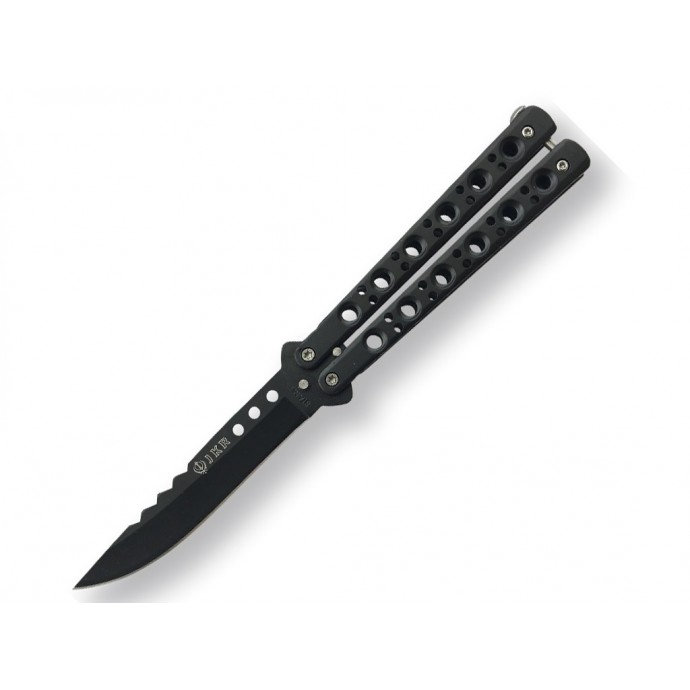 JKR - Briceag tip butterfly - Negru - 10.5 CM