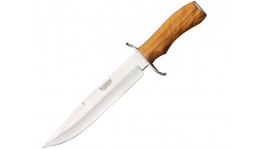 JOKER - Cuțit de vânătoare - Seria Zorro - Mâner din lemn de măslin - 20.50 CM JOKER - Cuțit de vânătoare - Seria Zorro - Mâner din lemn de măslin - 20.50 CM