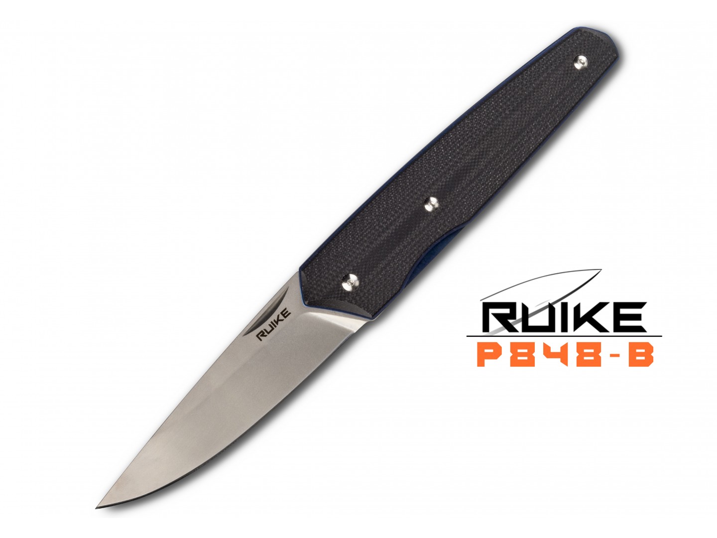 Ruike - P848 - Briceag - Oțel 14C28N - Negru Ruike - P848 - Briceag - Oțel 14C28N - Negru