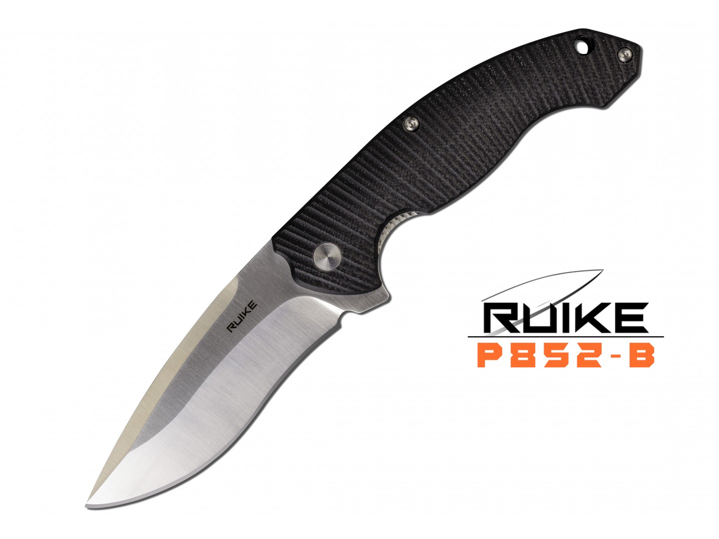 Ruike - P852 - Briceag - Oțel 14C28N - Negru Ruike - P852 - Briceag - Oțel 14C28N - Negru