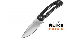 Ruike - F815 - Lamă fixă - Oțel 14C28N - Black