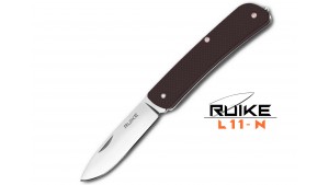Ruike - L11 - Cuțit multifuncțional - 4 funcții - Oțel 12C27 - Brown