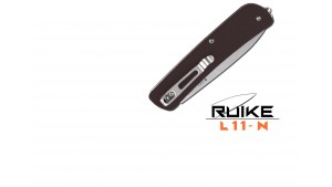 Ruike - L11 - Cuțit multifuncțional - 4 funcții - Oțel 12C27 - Brown