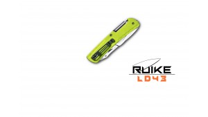 Ruike - LD43 - Cuțit multifuncțional - 15 funcții - Oțel 12C27 - Verde