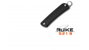 Ruike - S21 - Cuțit multifuncțional - 5 funcții - Oțel 12C27 - Negru
