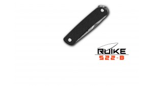 Ruike - S22 - Cuțit multifuncțional - 3 funcții - Oțel 12C27 - Negru
