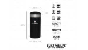 Termos cafea & ceai AeroLight - 0.35L - Black