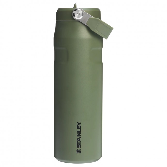Sticlă Iceflow - AeroLight - Flip Straw 2.0 (cu pai) - 0.70L - Verde