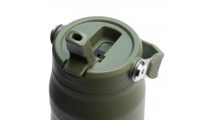 Sticlă Iceflow - AeroLight - Flip Straw 2.0 (cu pai) - 0.70L - Verde Sticlă Iceflow - AeroLight - Flip Straw 2.0 (cu pai) - 0.70L - Verde