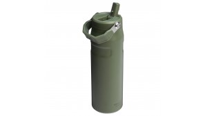 Sticlă Iceflow - AeroLight - Flip Straw 2.0 (cu pai) - 0.70L - Verde Sticlă Iceflow - AeroLight - Flip Straw 2.0 (cu pai) - 0.70L - Verde