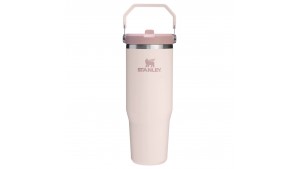 Cană Iceflow - Flip Straw Tumbler 2.0 (cu pai) - 0.89L - Roz