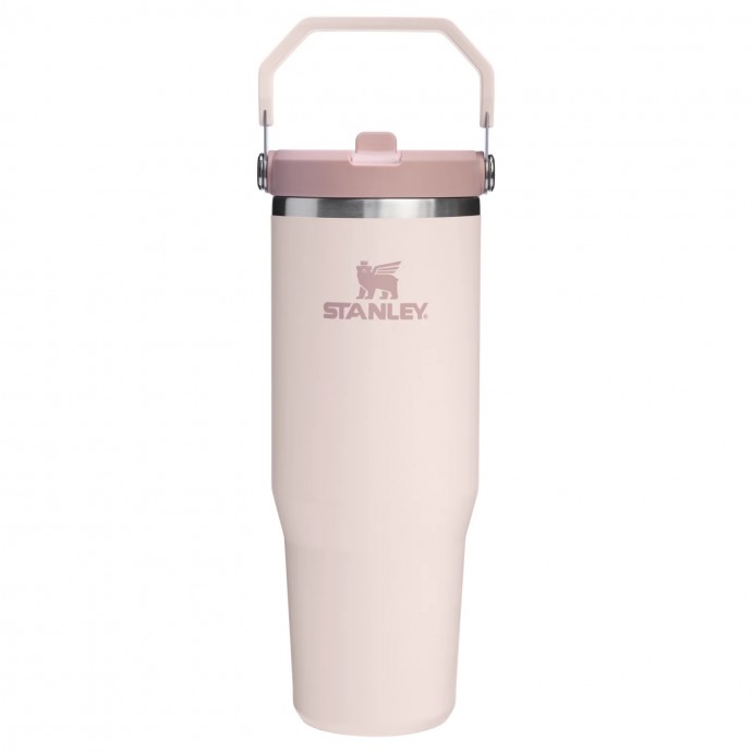 Cană Iceflow - Flip Straw Tumbler 2.0 (cu pai) - 0.89L - Roz