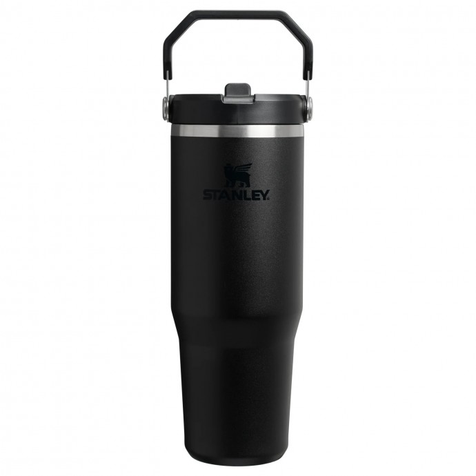 Cană Iceflow - Flip Straw Tumbler 2.0 (cu pai) - 0.89L - Black
