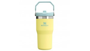 Cană Iceflow - AeroLight - Flip Straw 2.0 (cu pai) - 0.60L - Galben