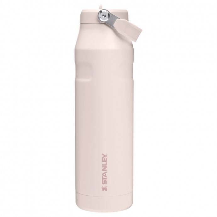 Sticlă Iceflow - AeroLight - Flip Straw 2.0 (cu pai) - 1.06L - Roz