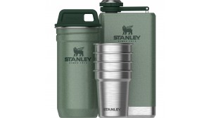 Set Pahare de Shot-uri - Adventure - 4x59 ML + Butelcă - Easy Fill - 0.23L - Verde Pădure